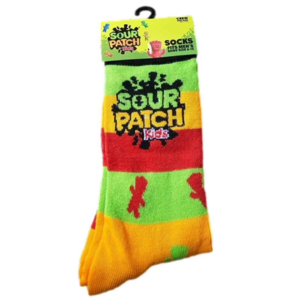 Sour Patch Kids Unisex Socks NEW